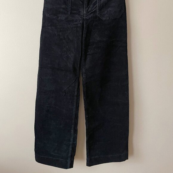 Anthropologie The Colette Corduroy Full-Length Wide-Leg Pants by Maeve size 23 - Picture 9 of 10